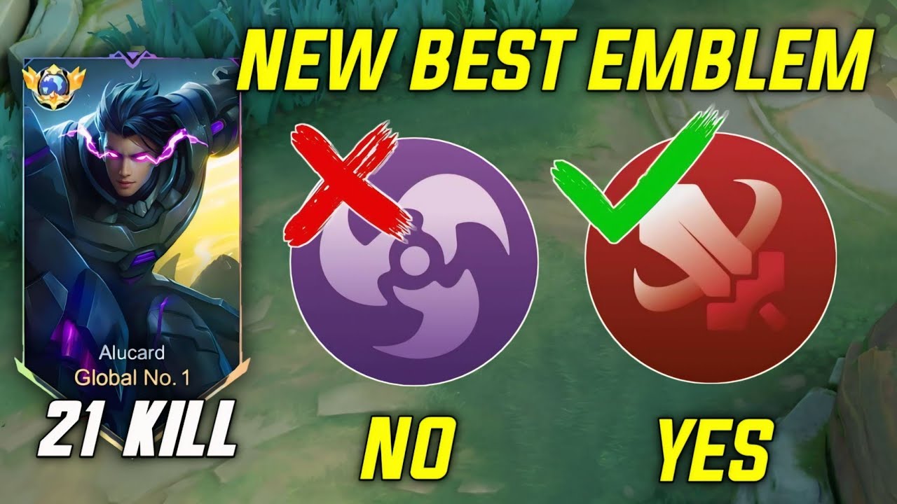 Figther Emblem = Non-Stop Life Steal!! In RankGame!!(Must Watch😱) - Alucard Best Build 2025 ~ MLBB