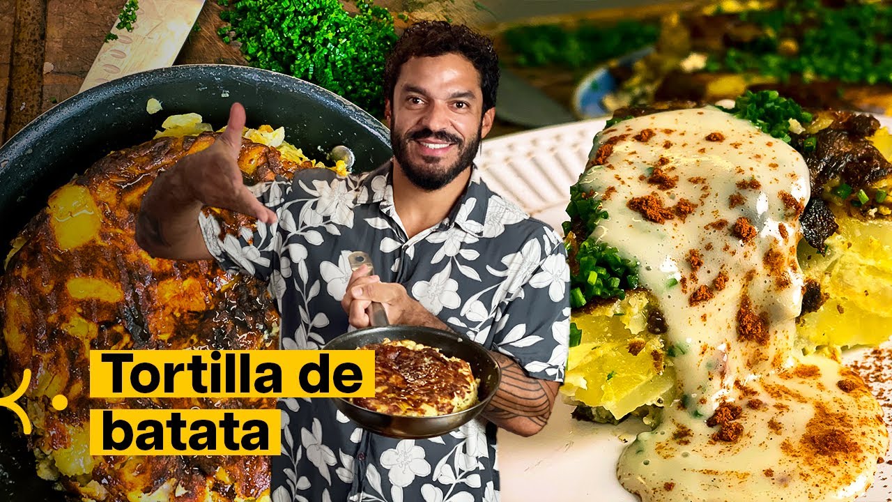 RECEITA com BATATA SIMPLES DE FAZER, CLÁSSICA ESPANHOLA! (COM UM TOQUE NOSSO)