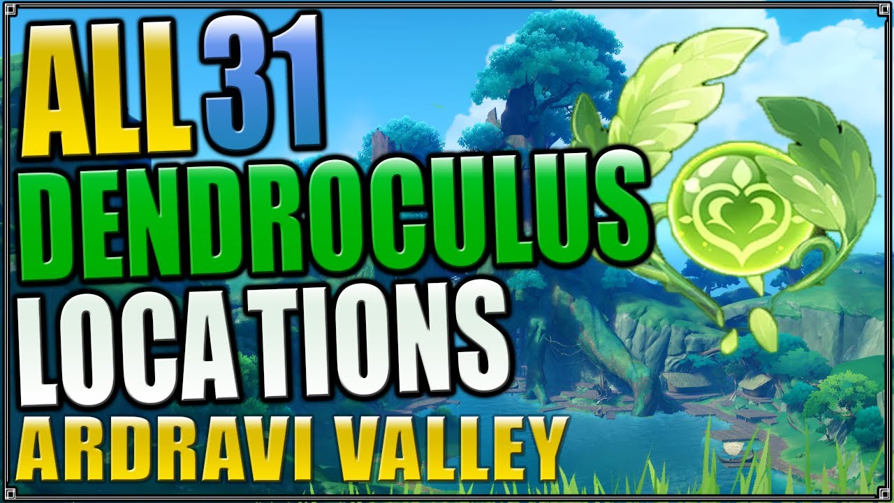 All Ardravi Valley Dendroculus Locations | Sumeru Genshin 3.0