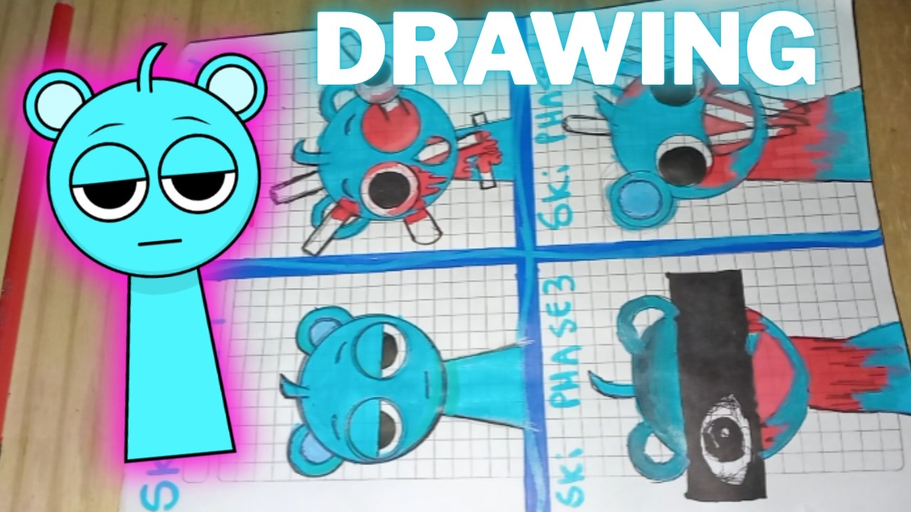 4 Forms. 1 Character. Sprunki Sky Evolution Art | BloxArts