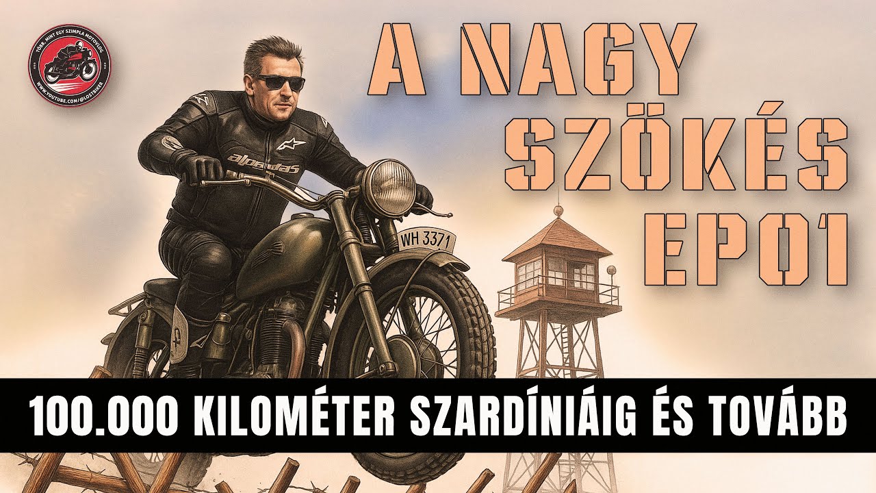 A Nagy Szökés 👉 100.000 km Szardíniáig és tovább | EP01 🇮🇹