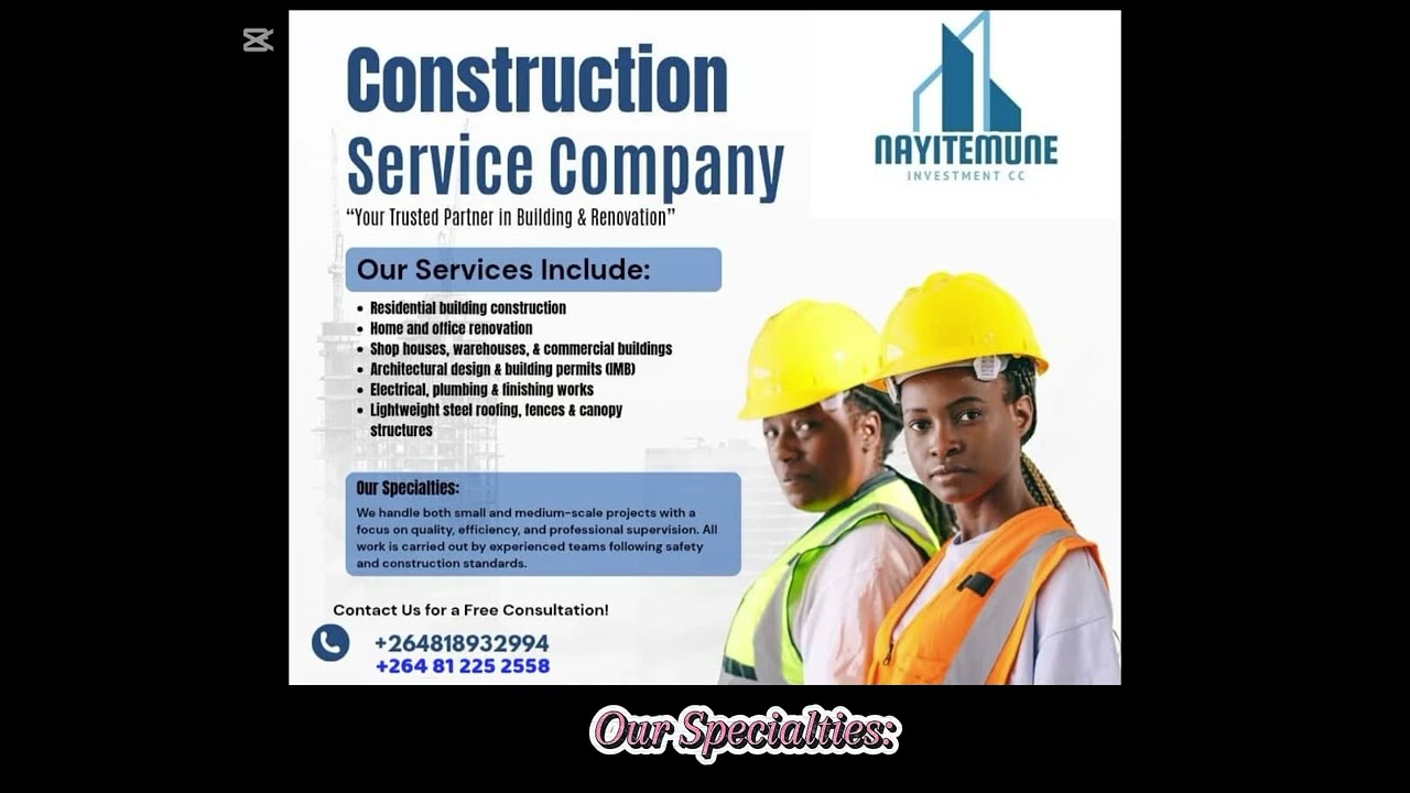 Construction & Renovation Experts | Nayitemune Investment CC