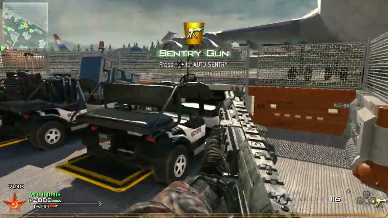 Call of Duty Modern Warfare 2 Multiplayer TDM SCAR H, ACR