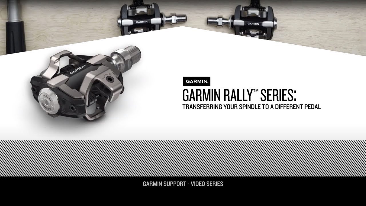 Garmin Rally Series: Transferring Your Spindle to a Different Pedal