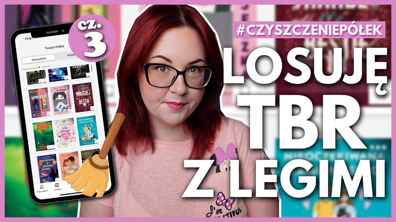 Mam 430 nieprzeczytanych książek, więc zn&oacute;w LOSUJĘ m&oacute;j TBR Z LEGIMI