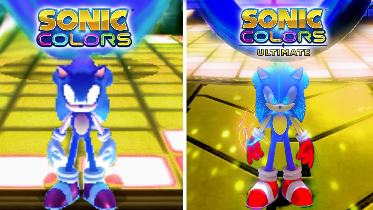 Sonic Colors Ultimate Vs. Сравнение звуковых цветов