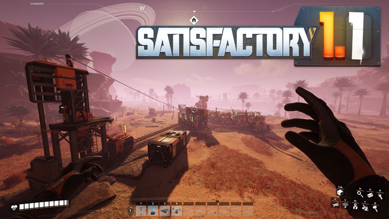 Прохождение Satisfactory. Серия 1. Первые шаги