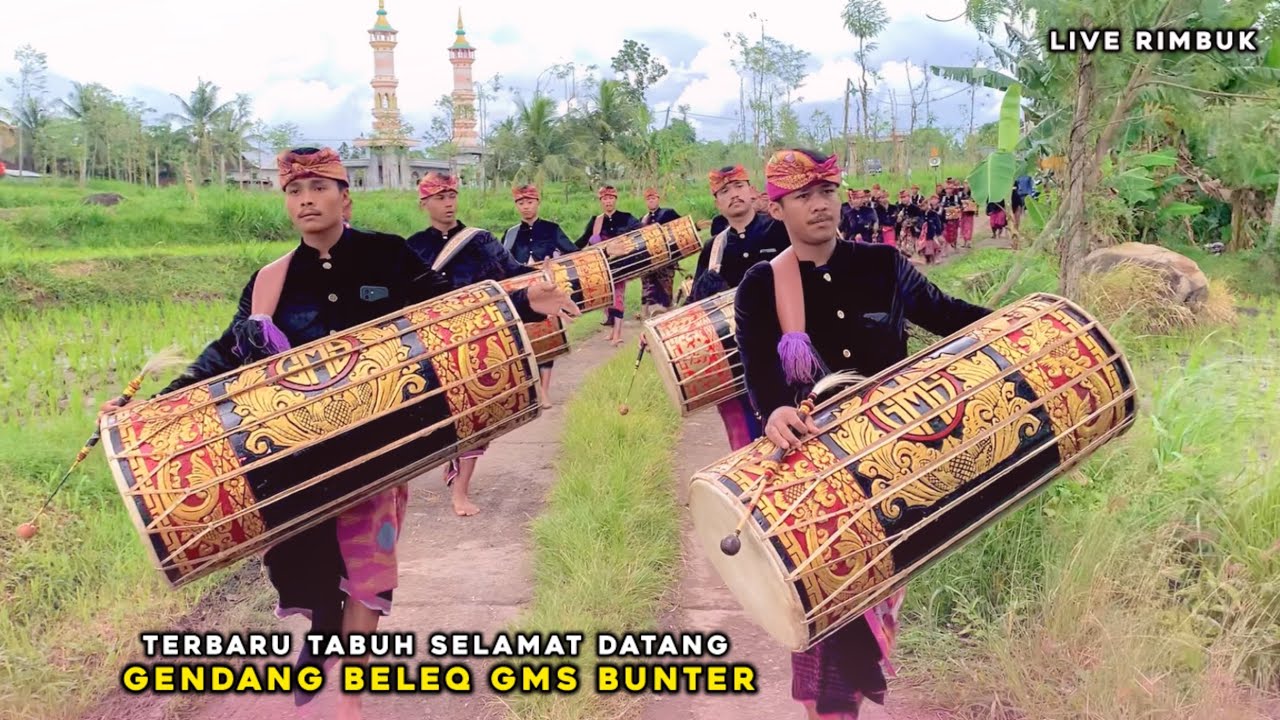 TERBARU TABUH PENDATANG GENDANG BELEQ GMS BUNTER LIVE MARKAS DMS RIMBUK 
