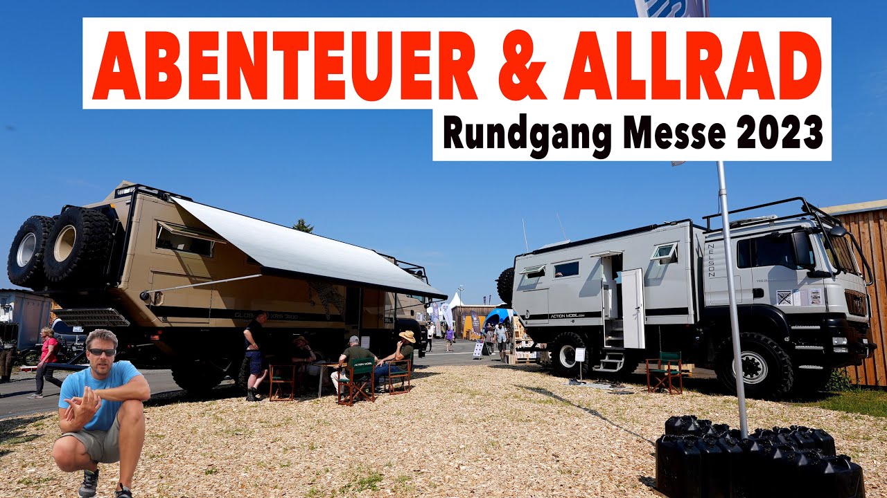 Abenteuer & Allrad Messe 2023, Messe Rundgang des Klon-Teams | Bliss Mobil, Hellgeth, Neuer Defender