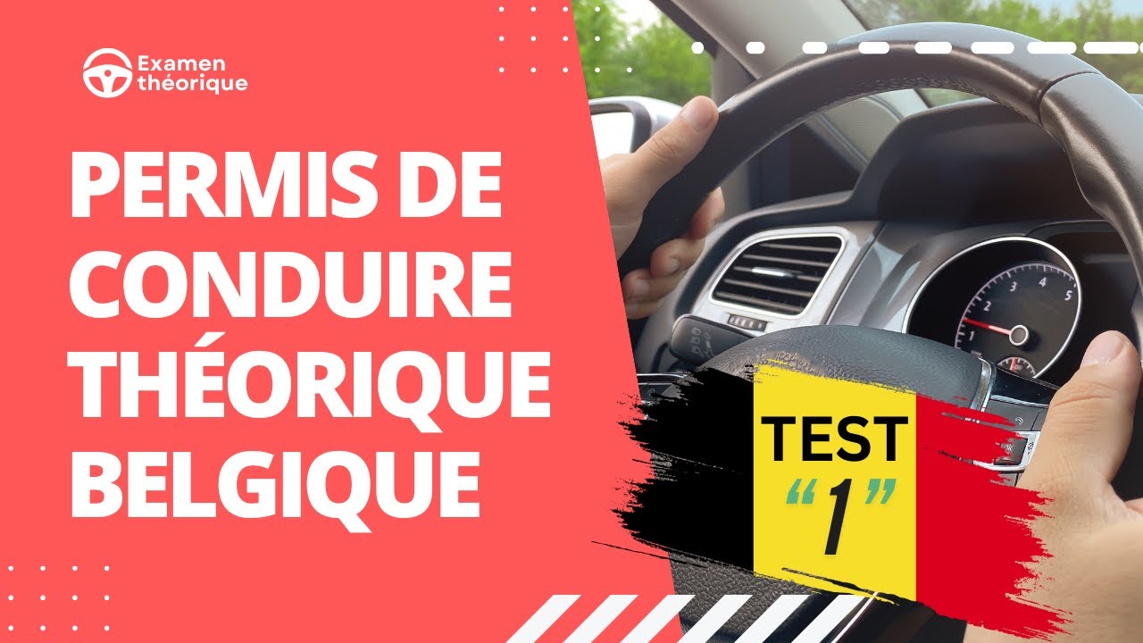 Nouveau permis de conduire théorique Belgique 2025 ✅ 50 Questions