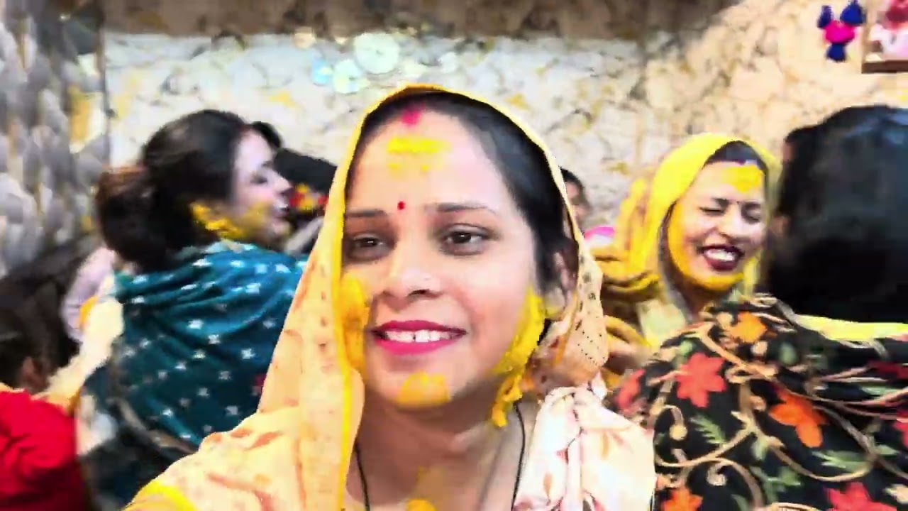 Haldi ceremony ||🥹special day ||part-2 ||enjoying ||😇😁wedding soon||@Summi.vlogs. 