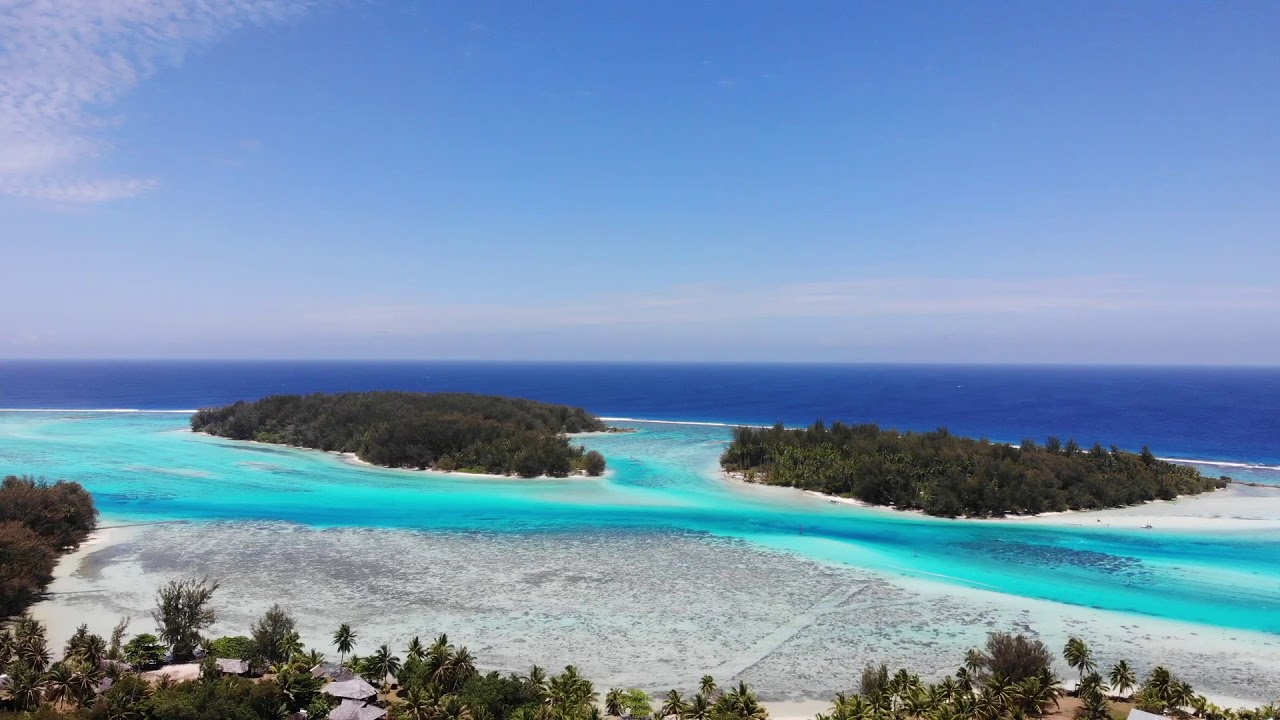 Randonnée des tipaniers - Moorea - French Polynesia - Drone