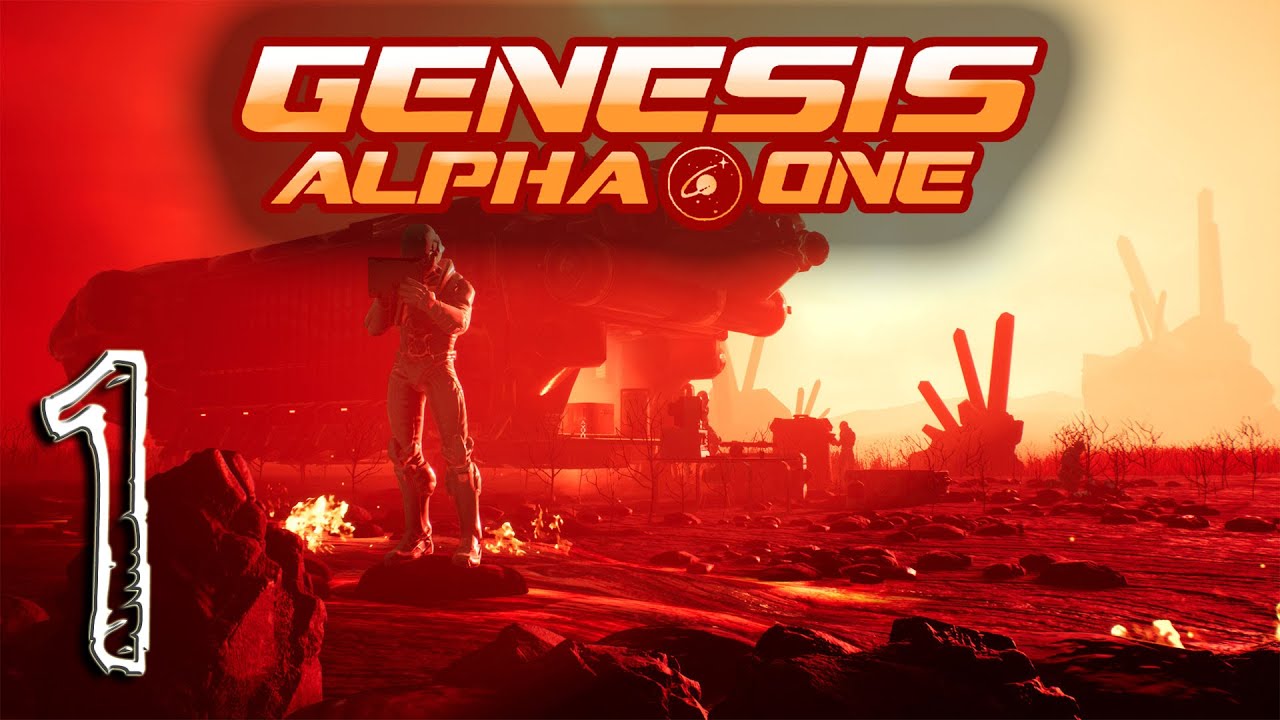 Genesis Alpha One Gameplay - Ep. 1 - New Ship, Intro to Game Mechanics, Fungal Infection, & 1st Bug