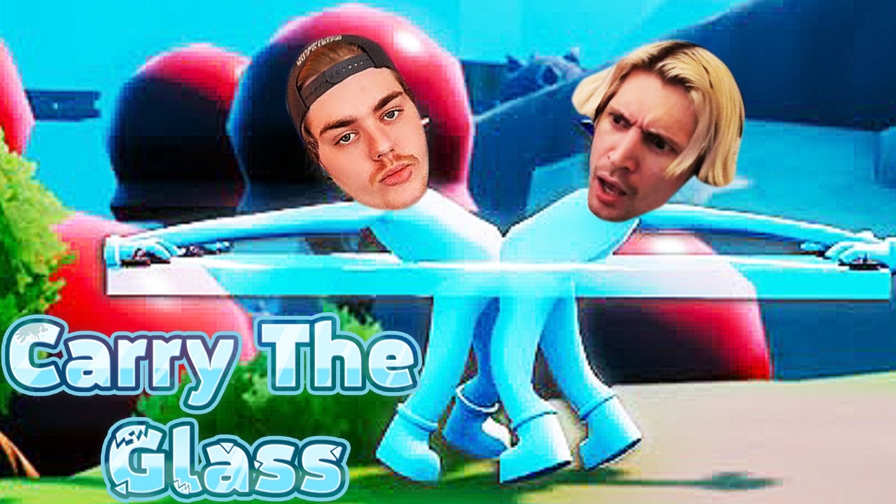 CARRY THE GLASS is the FUNNIEST GAME with Jesse