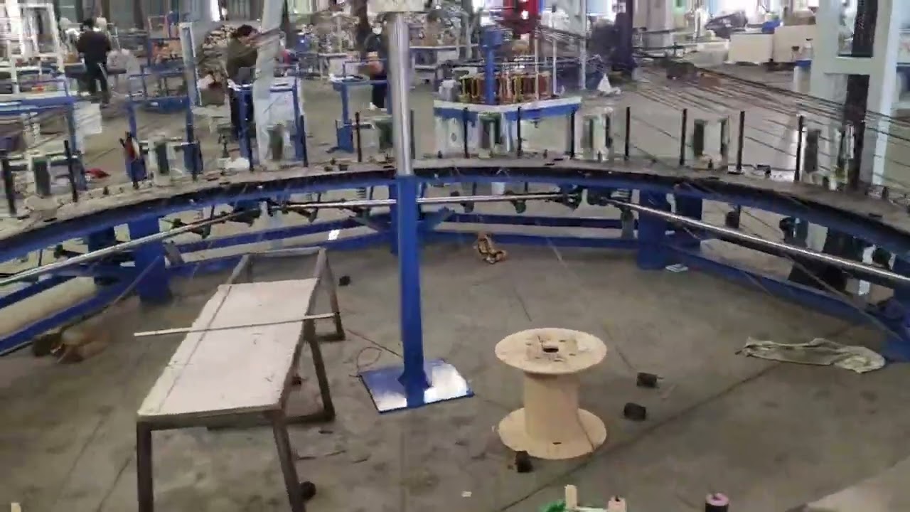 Leather Tape & Leather Shoe Material Braiding Machine