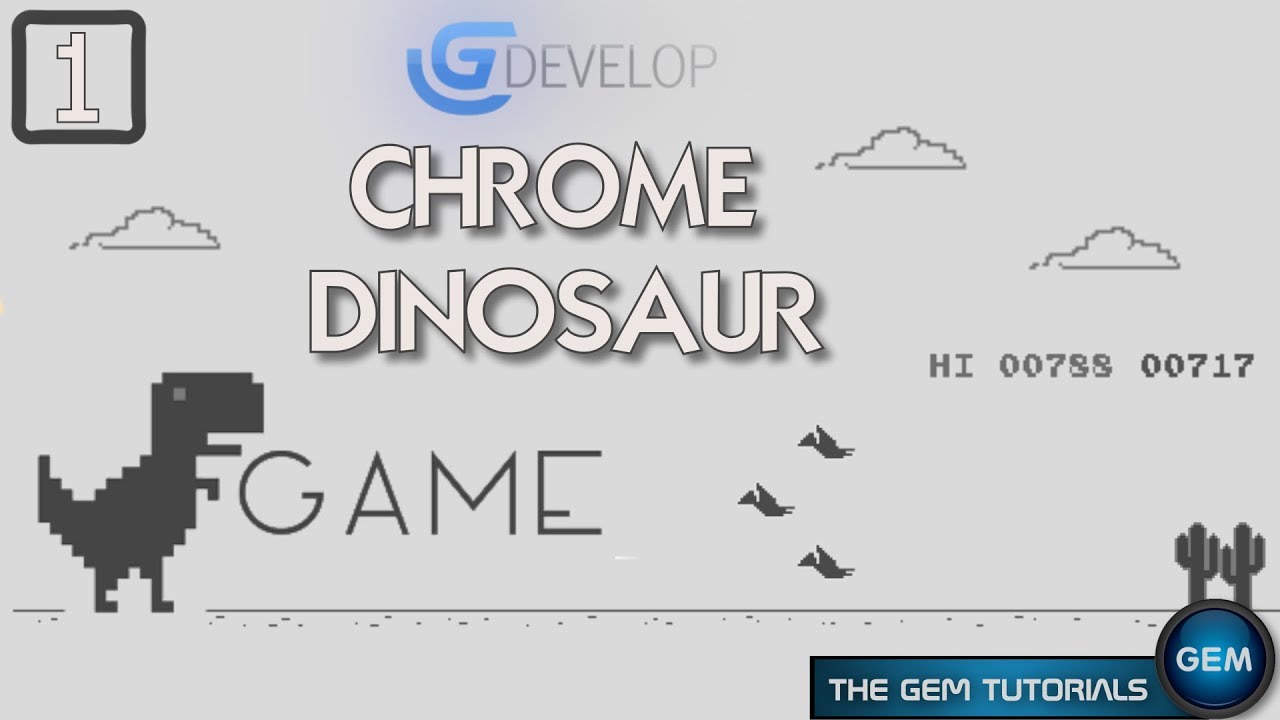 #1 Chrome Dinosaur Game | GDevelop 5