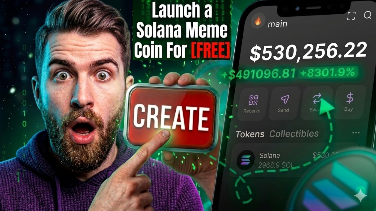 How To Launch a Solana Meme Coin for FREE (BEGINNER GUIDE)