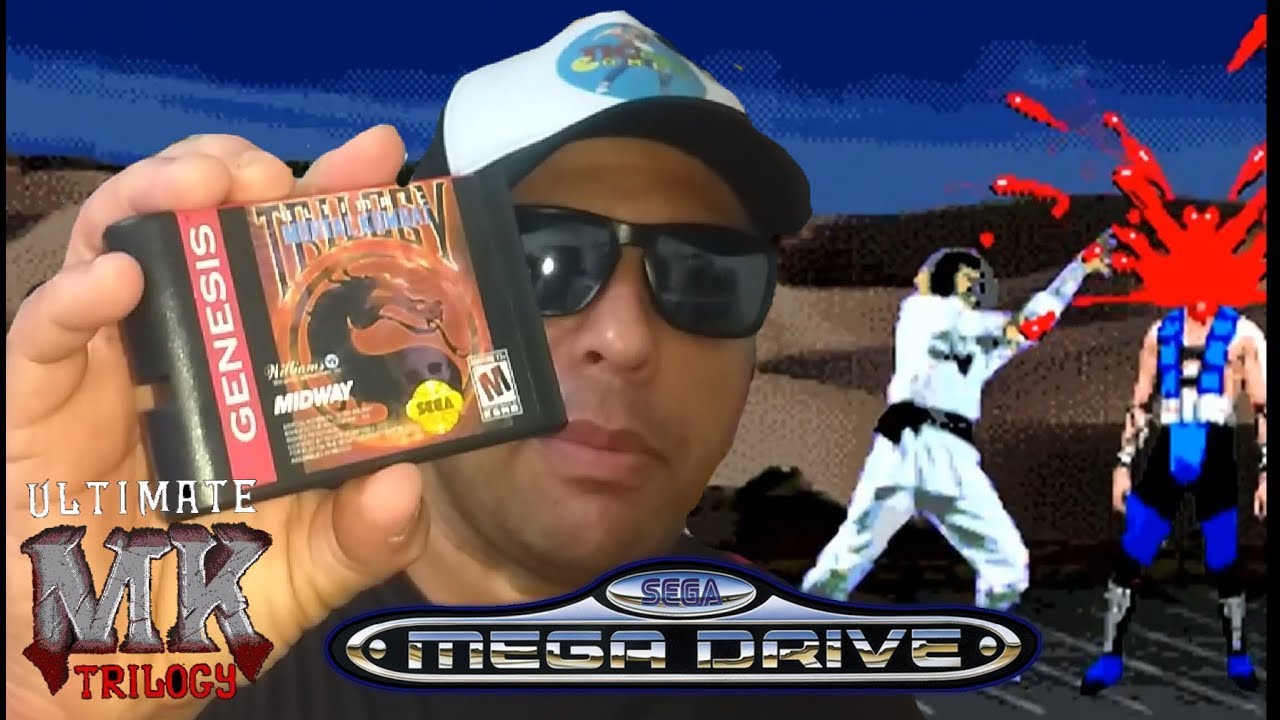 O CARTUCHO MAIS PODEROSO DO MEGA DRIVE - MK TRILOGY (Teste e review)