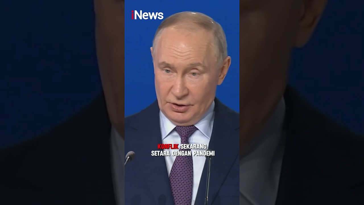 Putin: Dampak Perang Iran Setara dengan Covid-19, Rusia Harus Siap Hadapi Krisis! #shorts