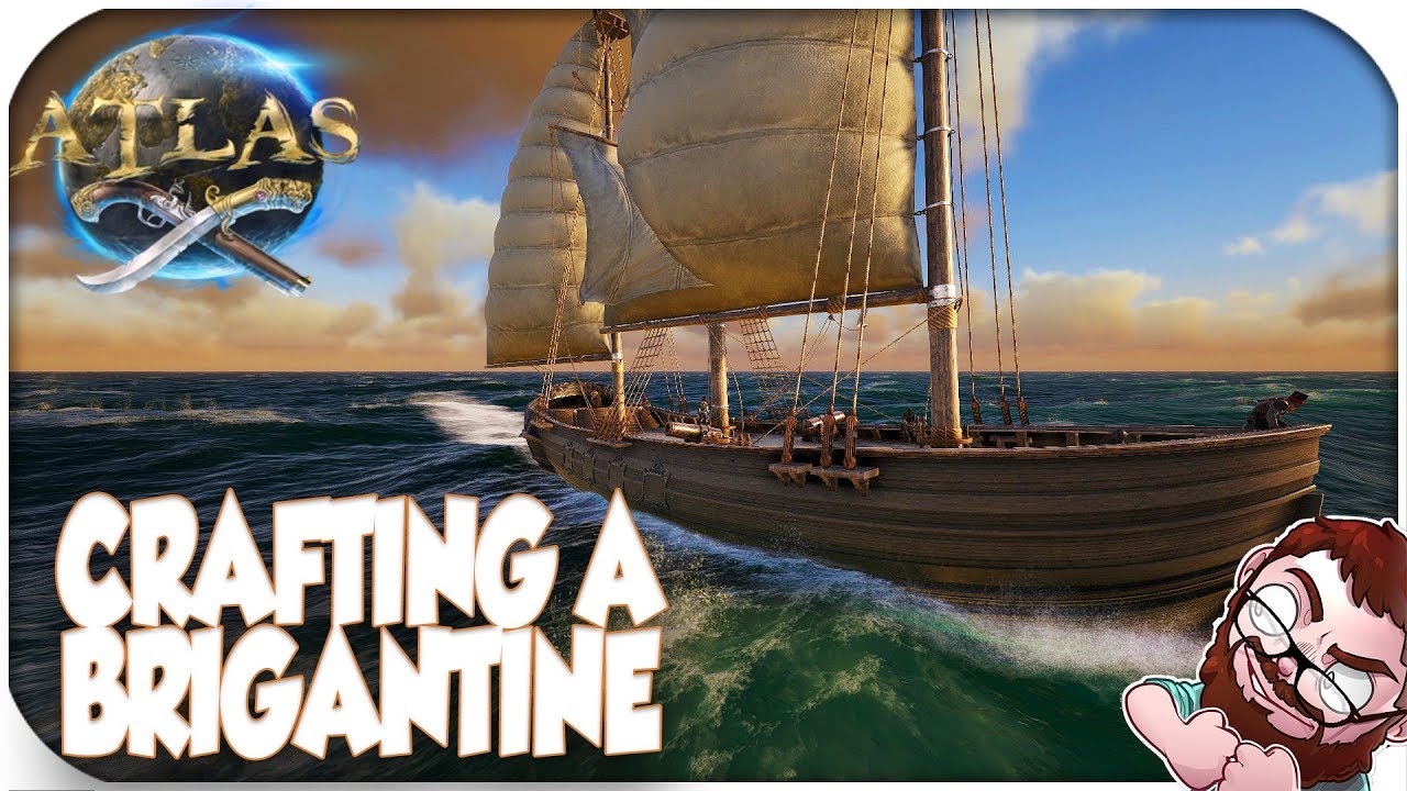 Finishing A Brigantine Ship! Sinking Ships Of The Damned! - Atlas - (Pt. 11)