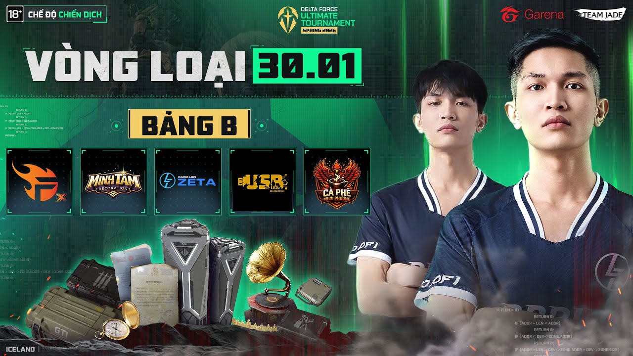 [CÓ GIFTCODE] BẢNG B | VÒNG LOẠI DFUT SPRING 2026 - CHẾ ĐỘ CHIẾN DỊCH | Rapid Lofi Zeta, Team FlashX