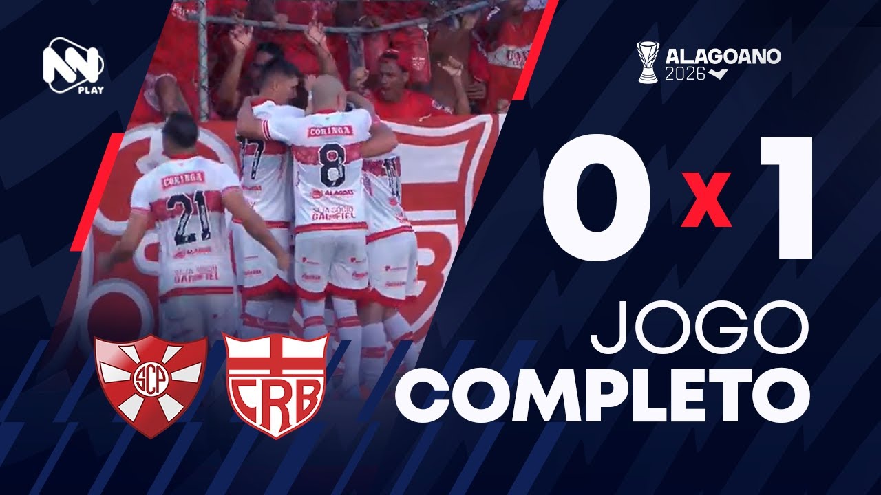 PENEDENSE 0 X 1 CRB - 18/01/26 | ALAGOANO 2026 | #LIVE