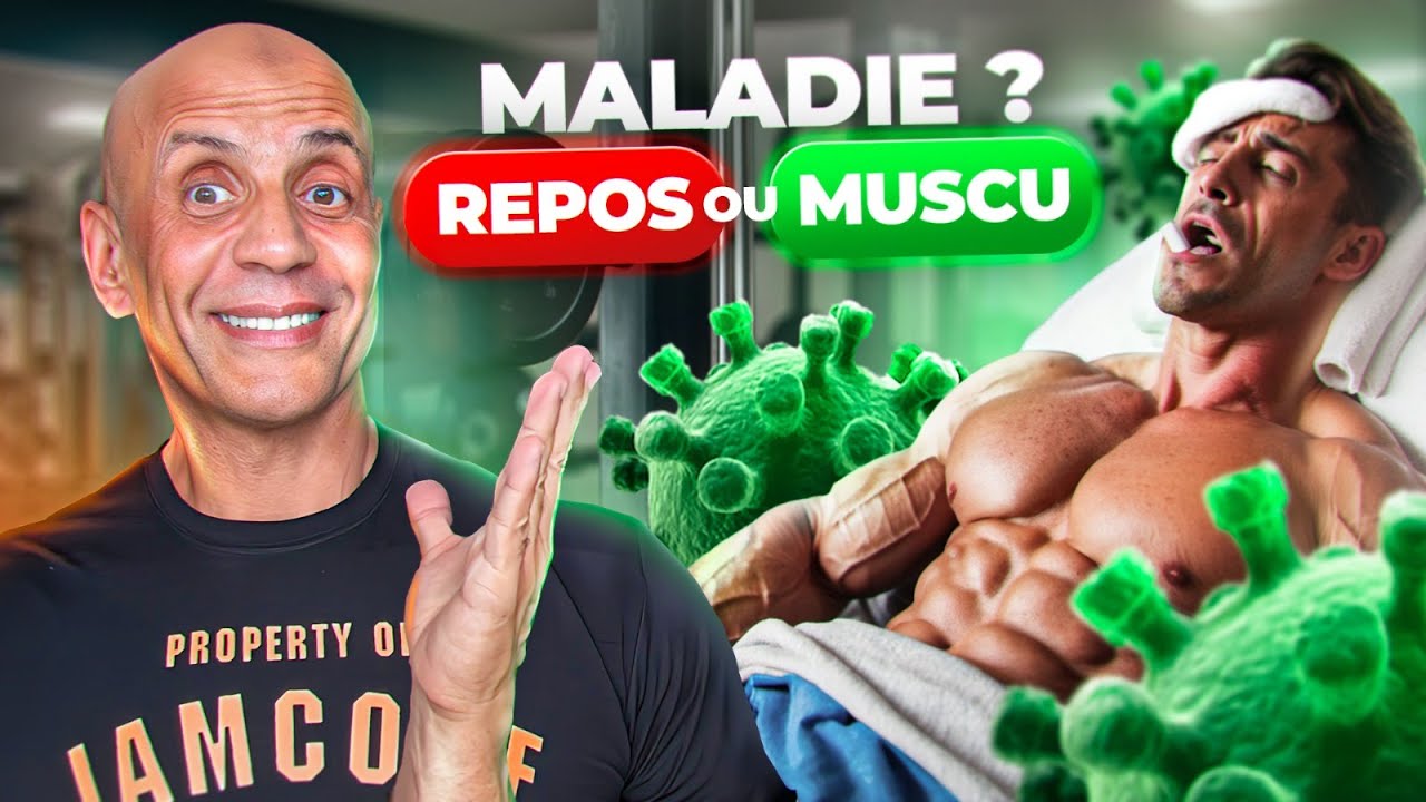 Musculation et Maladie ... Stop ou Continue la muscu ? 🏋️‍♀️❌