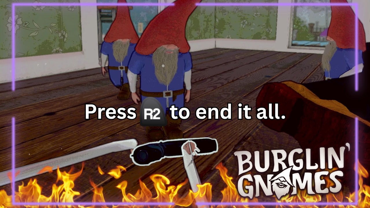 A Totally Normal Game About Gnomes | Burglin' Gnomes Funny Moments