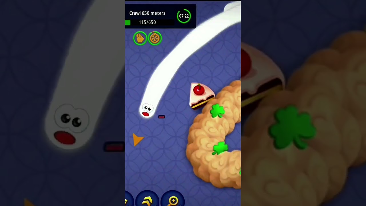 magic gameplay 😱🤯 by AloneTiger🔥🔥 #shorts #wormszone