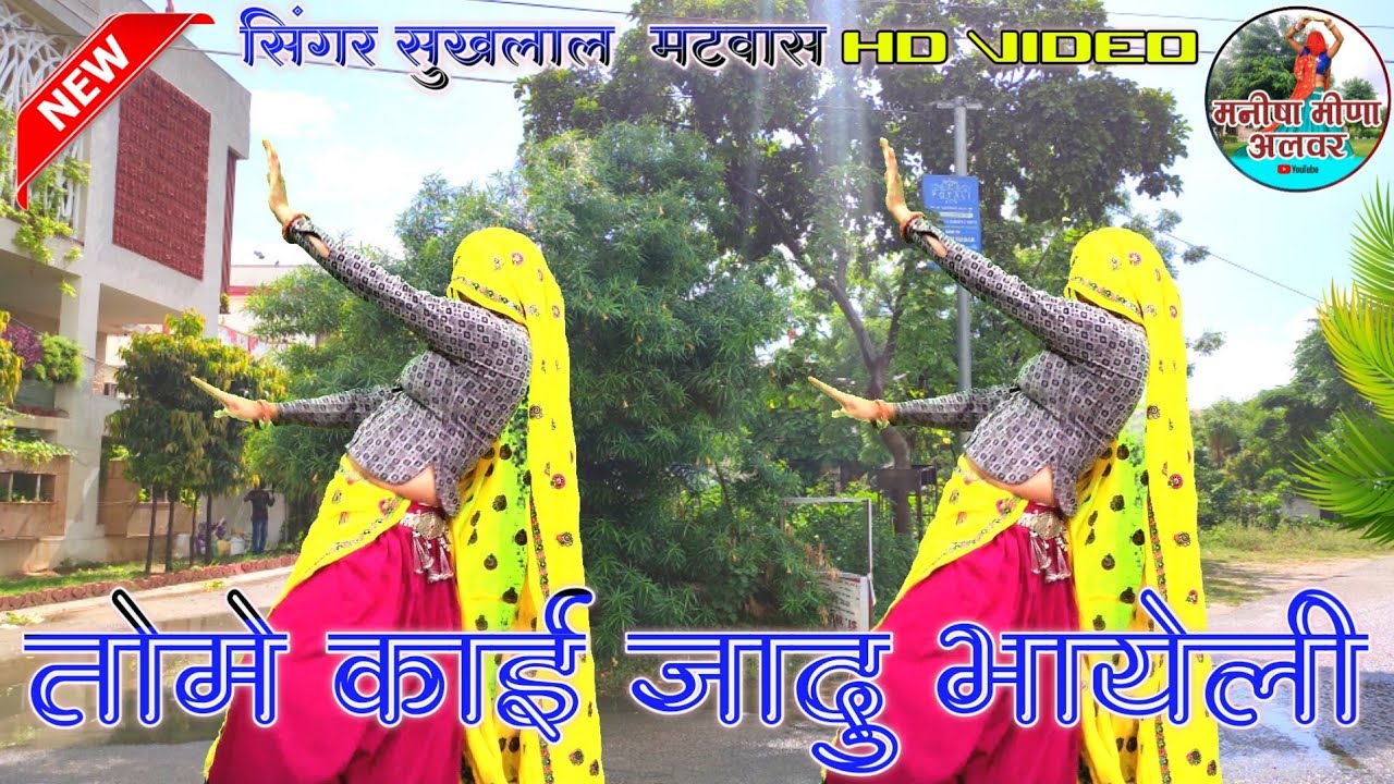 तोमे काई जादु भायेली ॥singr Suklal mhatwas meena ॥डांस मनीषा मीणा अलवर ॥HD VIDEO