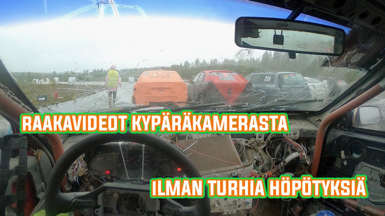 Hulkkonen yhtiöt Rokkiralli - Virtasalmi Motopark - Kypäräkamera - Teemu Pölkki #167