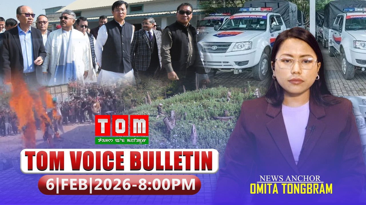 TOM TV - TOM VOICE BULLETIN || 6 FEB 2026, 8:00 PM