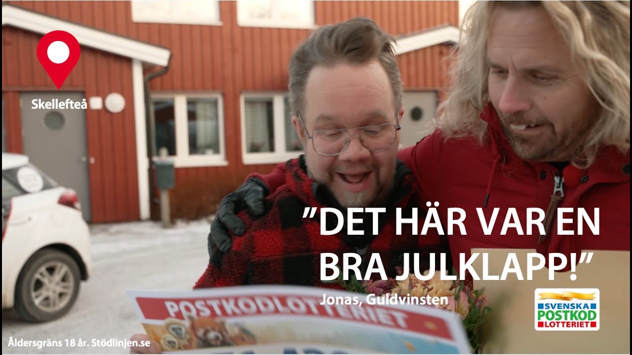 Julen kom tidigt till postkodvinnarna i Skellefte&aring;!