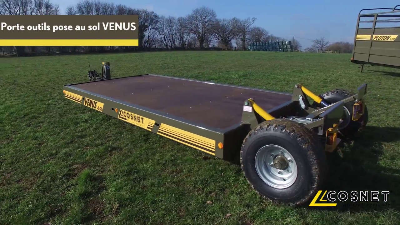 Cosnet agricole - Porte-outils pose au sol VENUS