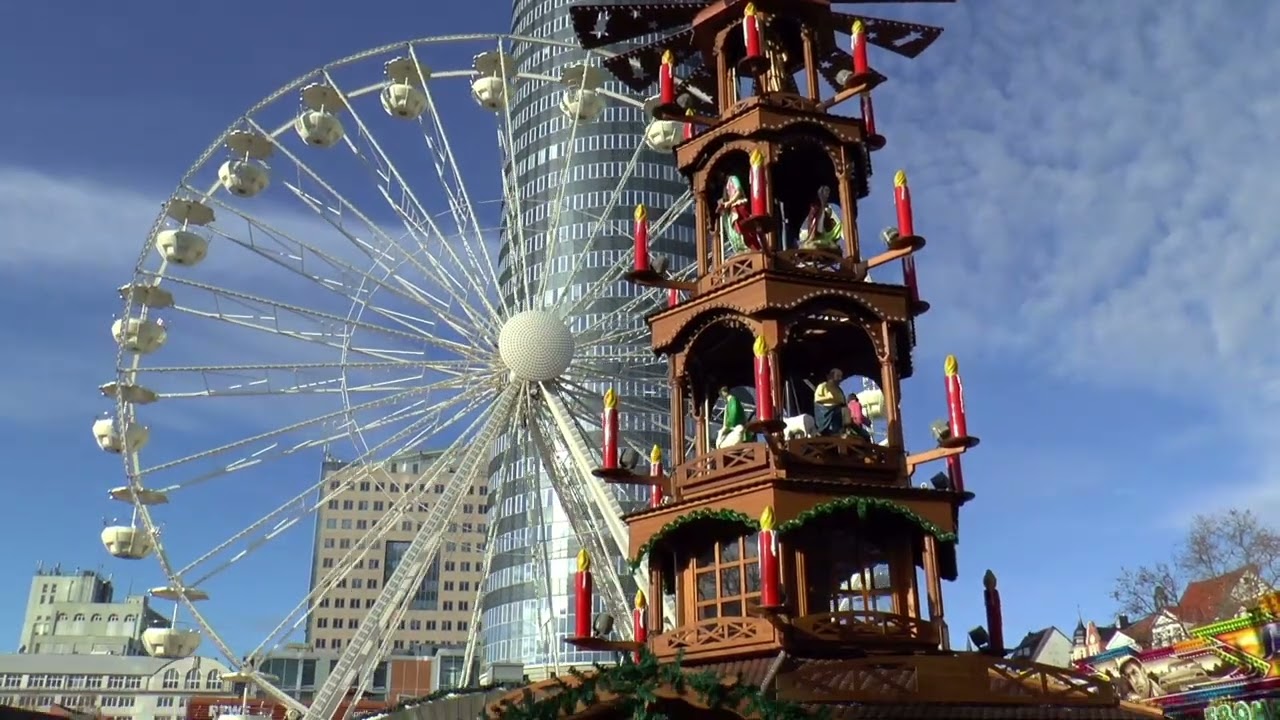Vorweihnachtlicher Spaziergang in Jena mit Weihnachtsmarkt