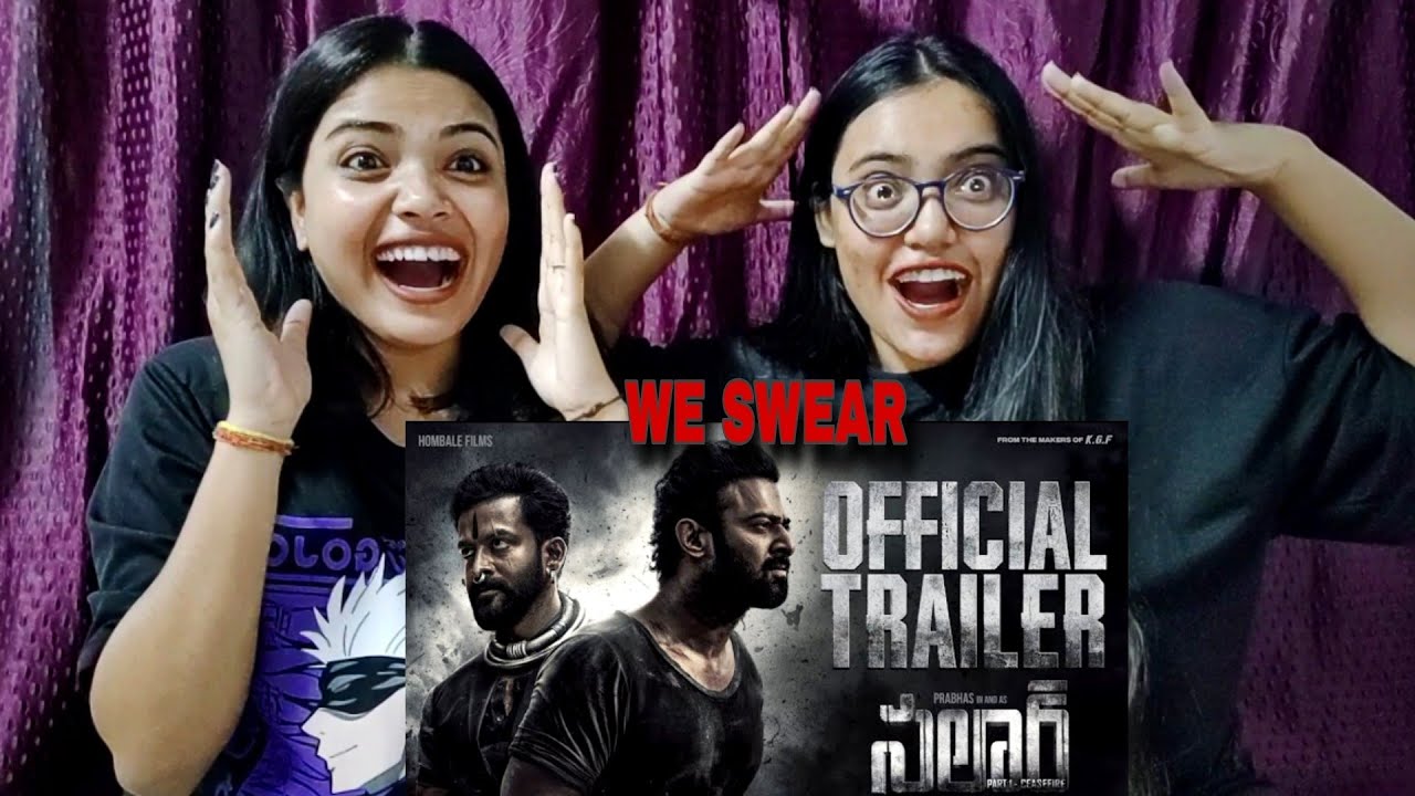 Salaar CeaseFire Telugu Trailer Reaction| Prabhas,Prashanth N,Prithviraj,Shruthi H |Hombale Films