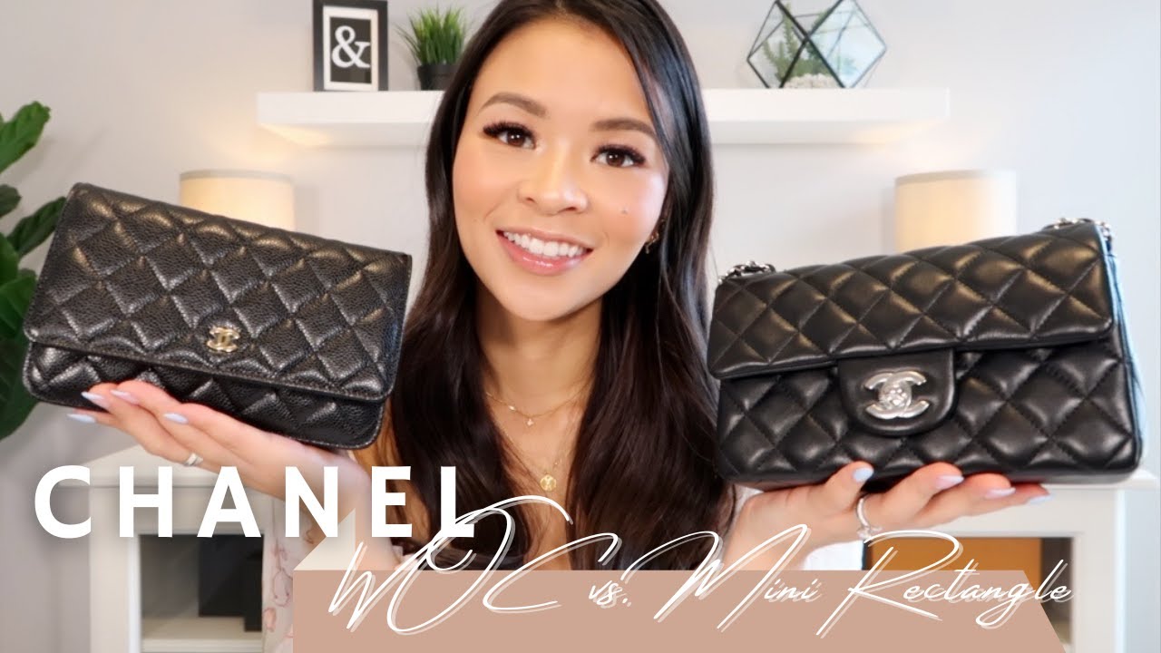 Сравнение мини-сумки Chanel Rectangle и кошелька на цепочке (WOC). Что выбрать? | Irene Simply