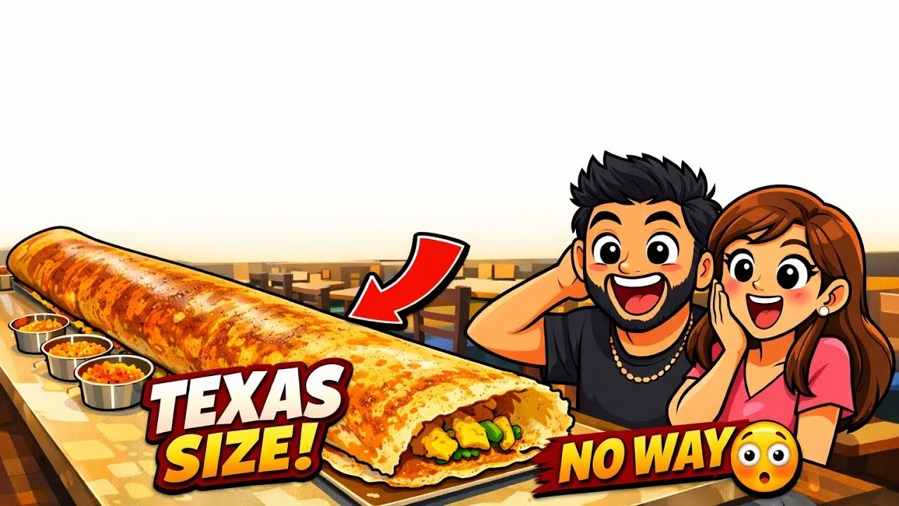 Biggest Dosa in Texas | Vlog 20