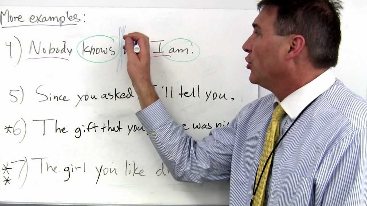 Recognizing Subordinate Clauses