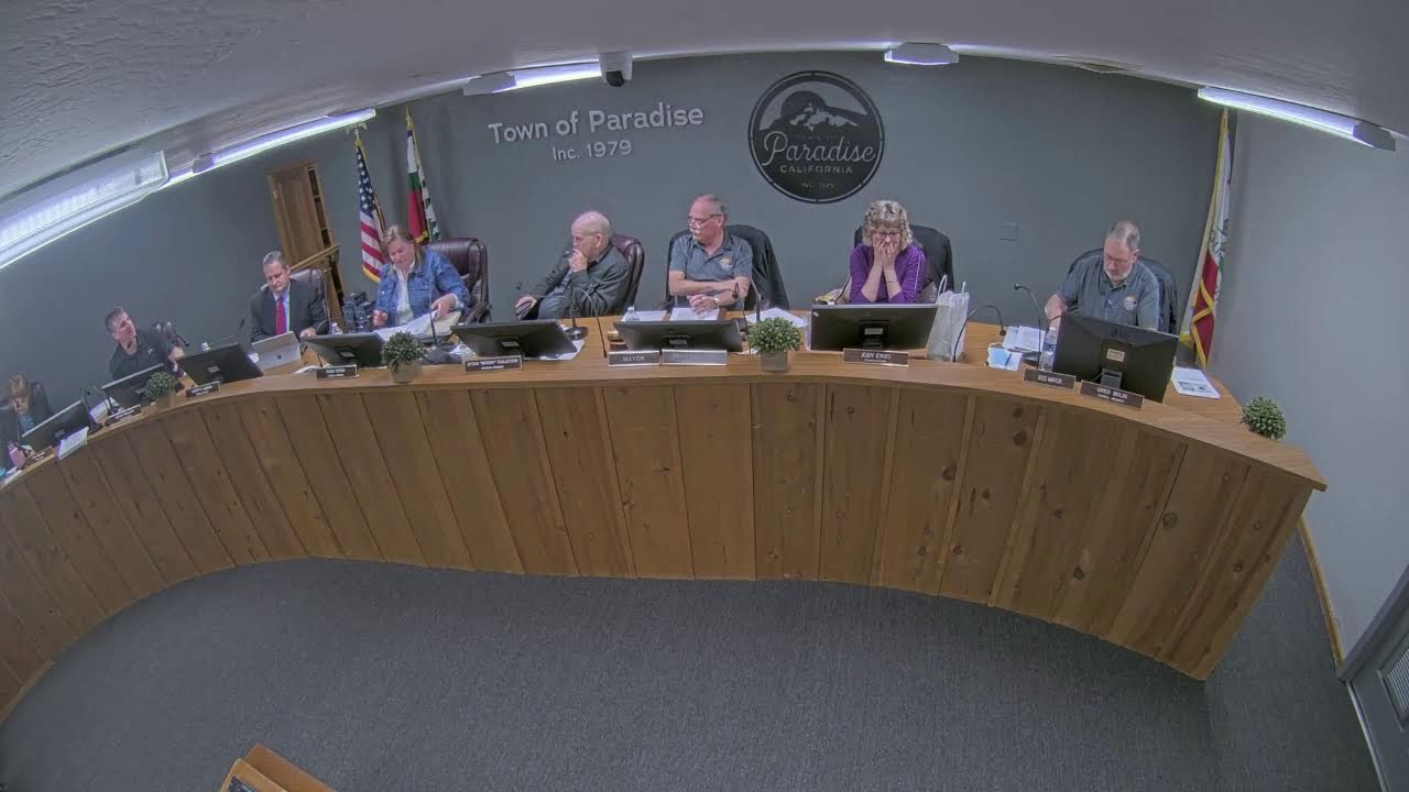 Town of Paradise Town Council Meeting 3.8.2022