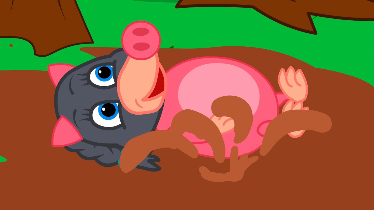Benny Mole and Friends - Mud Baths Cartoon for Kids