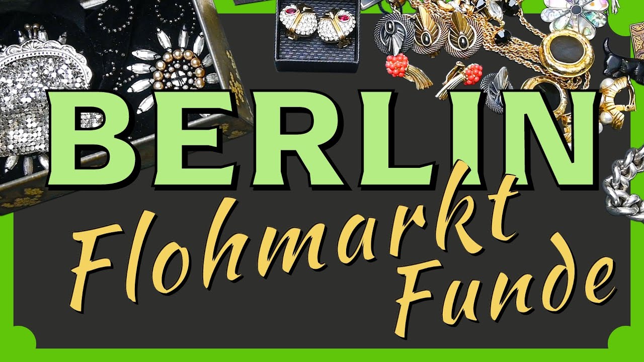 Berlin Flohmarkt Funde Antik und Vintage Schmuck, Broschen, Ohrringe, Haarschmuck und Hutschmuck