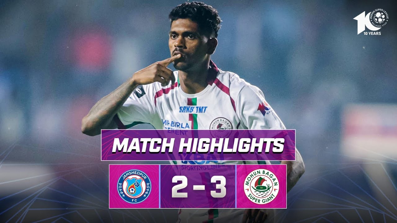 Match Highlights | Jamshedpur FC 2-3 Mohun Bagan Super Giant | MW 6 | ISL 2023-24