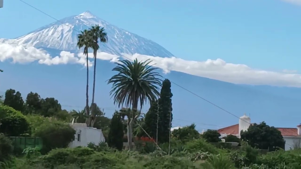 Tenerife, the north. View of Teide. December/Тенерифе,север.Вид на Тейде.Декабрь.