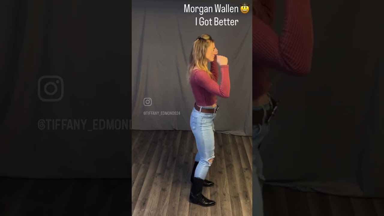 Morgan Wallen I Got Better #linedance #tutorial #linedancing #morganwallen #igotbetter