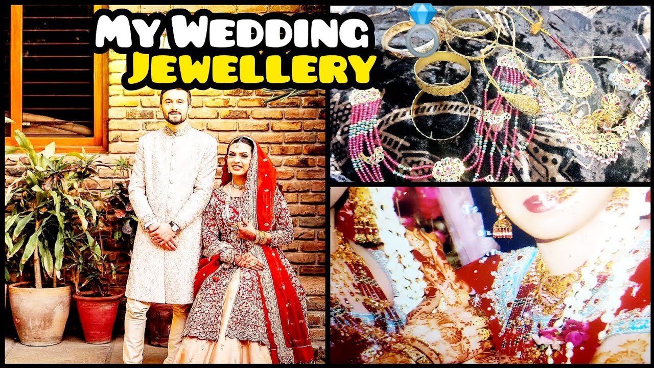 My wedding Jewellery collection |  Traditional Pakistani wedding gold jewelry Set |