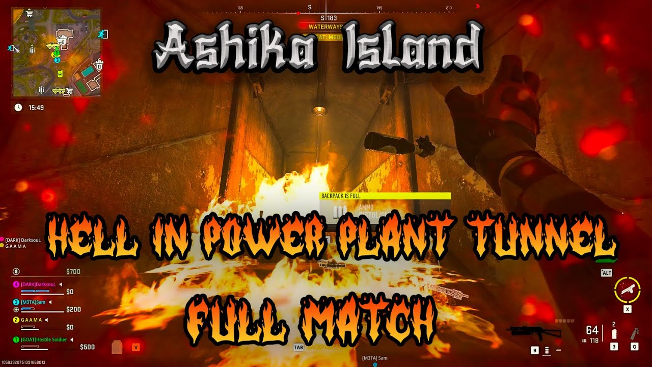 Hell in Power Plant Tunnel #ashikaisland #youtubeshorts #dmz #dmzgameplay #cod #callofduty #mw2