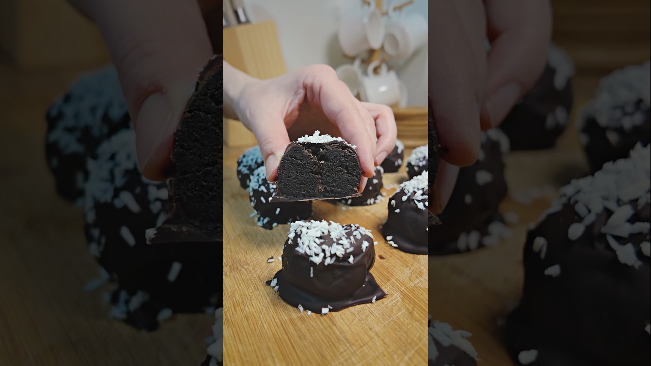 Most Satisfying Chocolate Truffles 🥥🤤