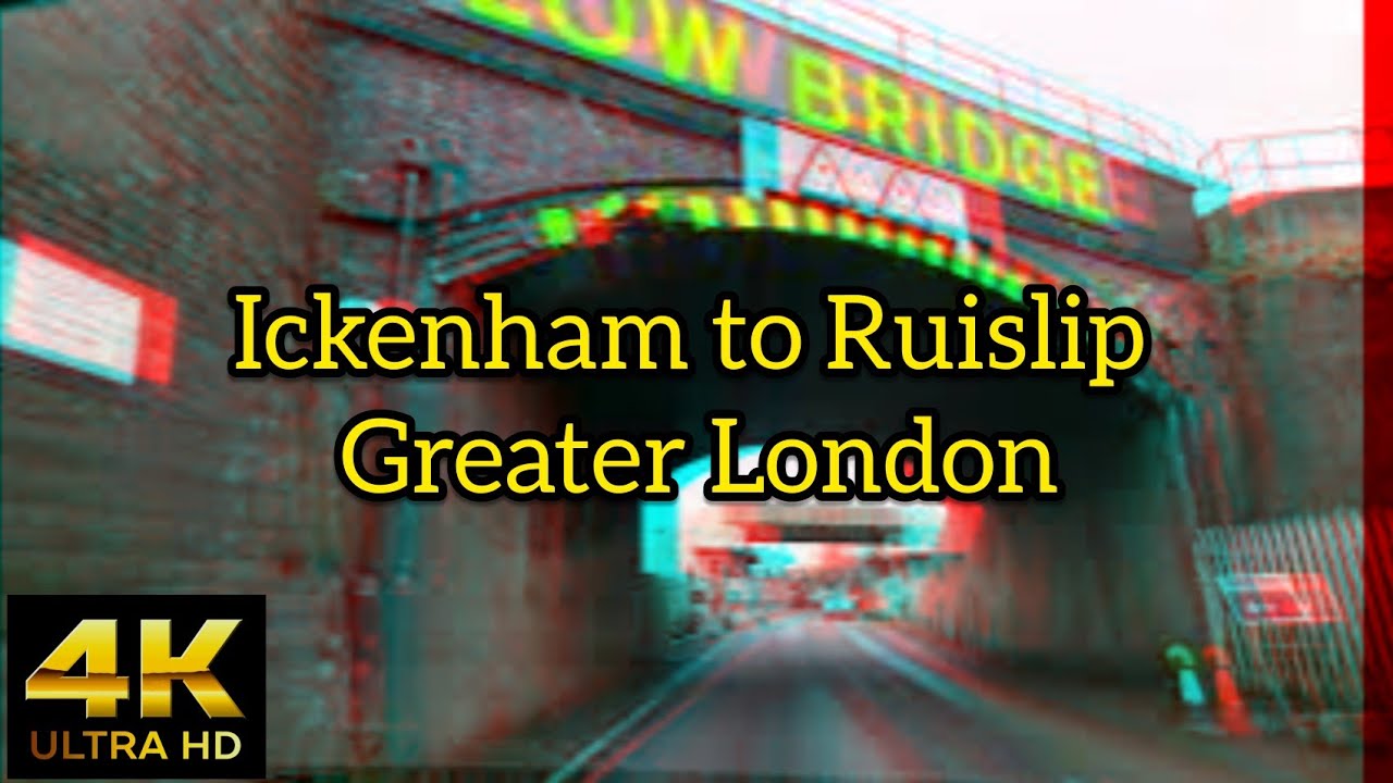 ickenham to Ruislip | Greater London | England - Dashcam Driving