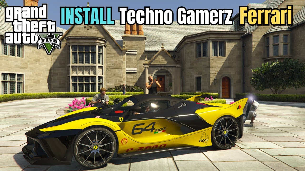 How to Install Techno Gamerz Ferrari FXX K Hybrid Hypercar in GTA 5! (2024) Step by Step Guide!